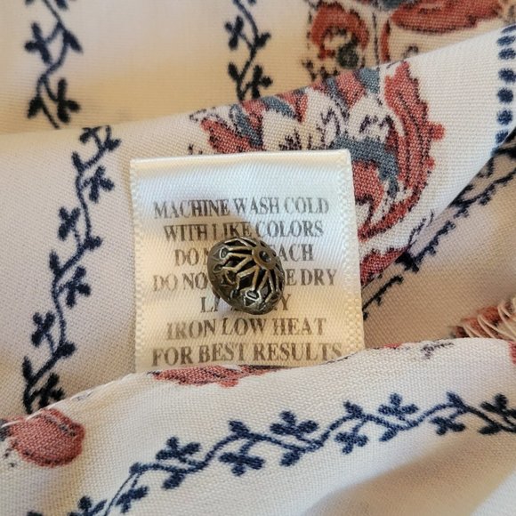 Altar'd State Boho Floral Flowing Blouse - Picture 14 of 16